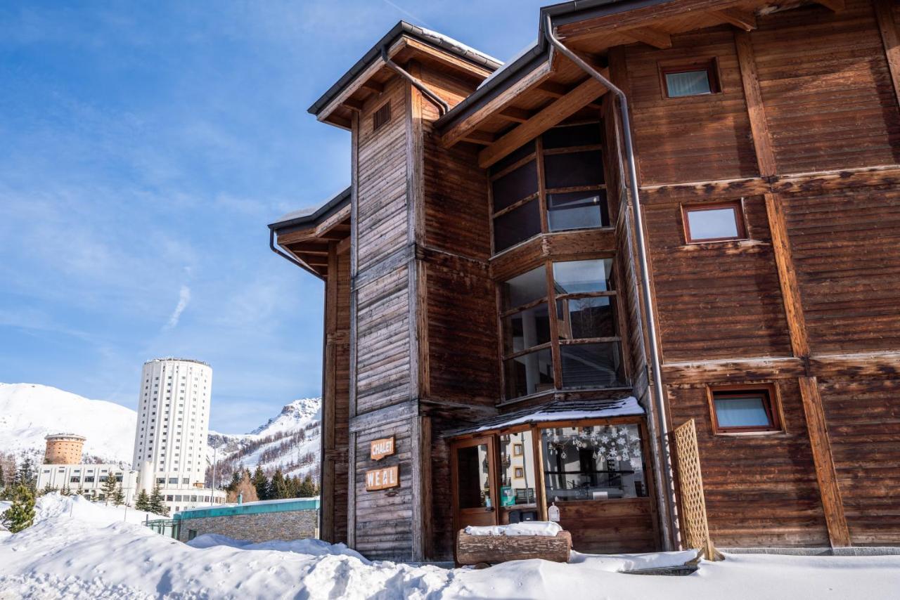 Chalet Weal Aparthotel Sestriere Exterior foto