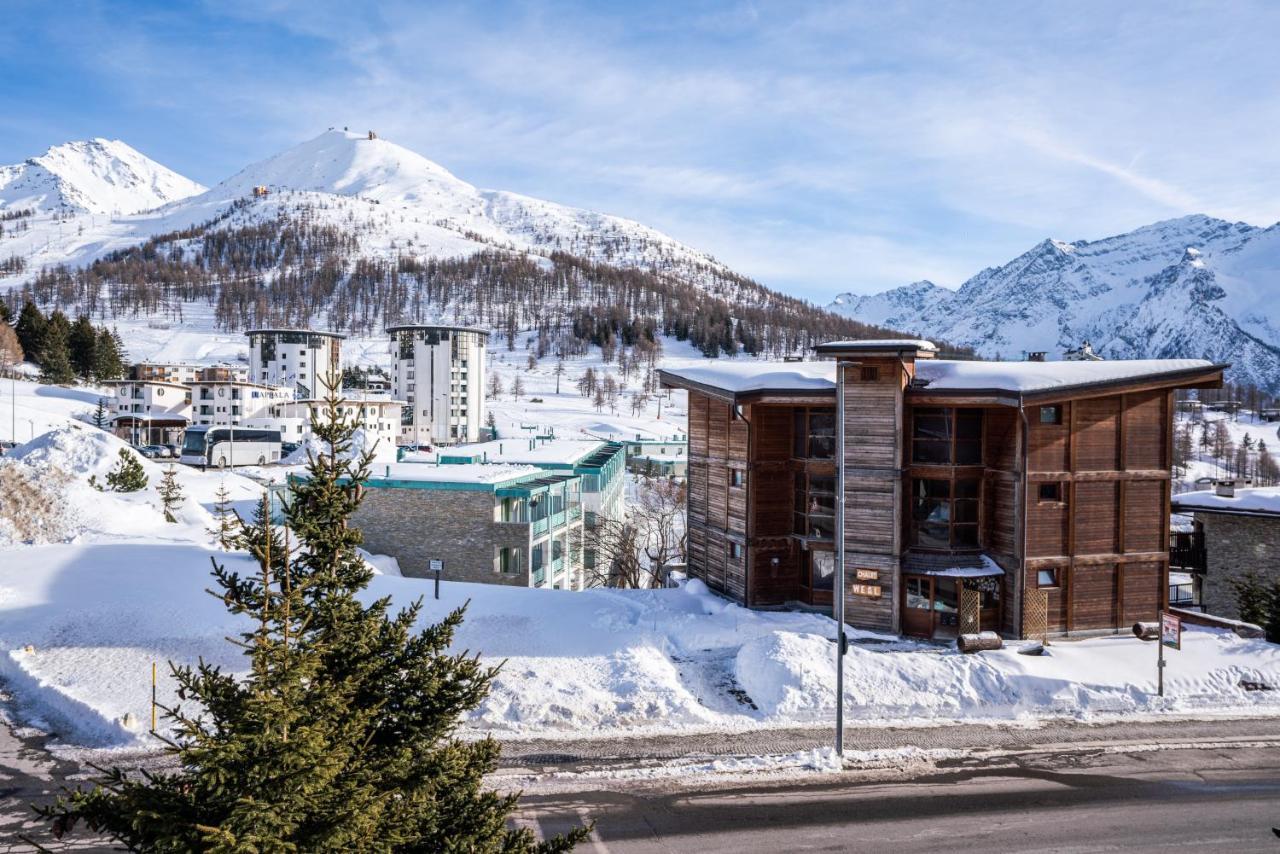 Chalet Weal Aparthotel Sestriere Exterior foto